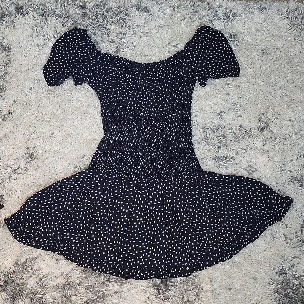 Finders Keepers polkadot dress. Size M